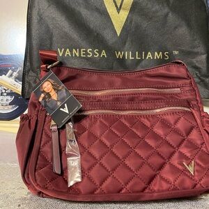 NWT Vanessa Williams Quilted Crossbody